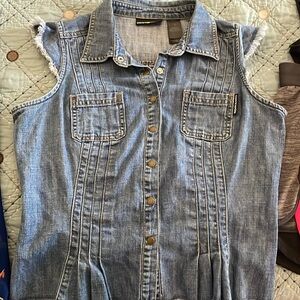 Denim vest